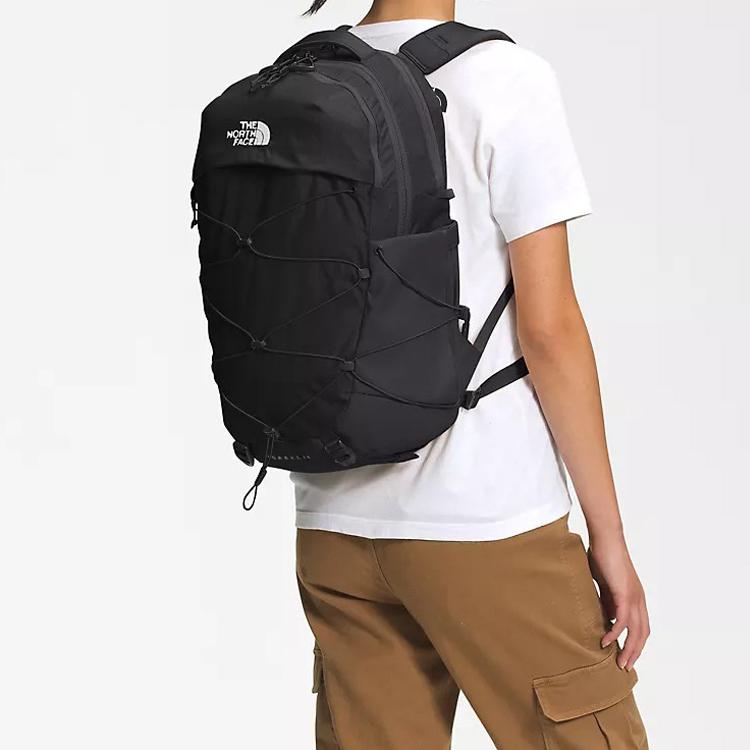 The North Face Borealis 27L Logo Print Backpack Women Backpack Black NF0A52SI-KY4