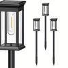 Solar Pathway Lights Outdoor Solar Lighting Garden Lamp Waterproof Landscape Lights Walkway Driveway Lawn Light Garden Decor New