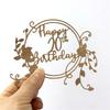 Happy 20th Birthday Metal Die Cuts Carbon Steel Cutting Dies Embossing Stencils for Card Photo Scrapbooking Decorations