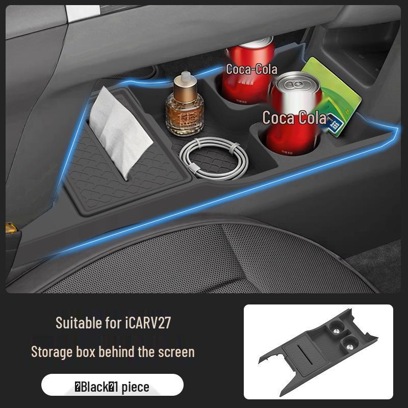 Chery iCAR V27 Center Console Silicone Storage Box with Partitioned Design Compatible with Chery iCAR V27