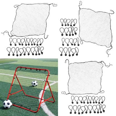 Bounce Back Soccer Net Replacement Soccer Catching Net With 20 Ropes Football Rebounder Net for Beginner Enduring