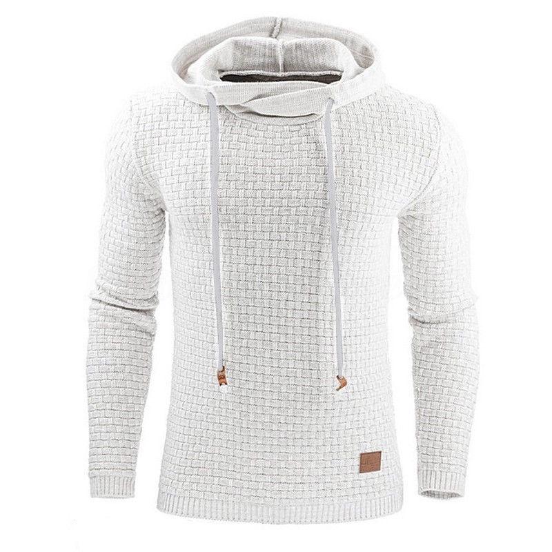 Men's Soft Hooded Pullover Jacket In Fashionable Colors For Stylish Comfort