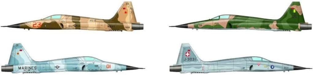 Doyusha American Tiger II Plastic Model 1/72 F-5E (Airplane)