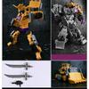 Jinjiang New Devastator Toys Transformation Model Anime Action Figure Robot Engineering Vehicle Scraper Kids Gift 6 In 1 Poseable Articulated Scale