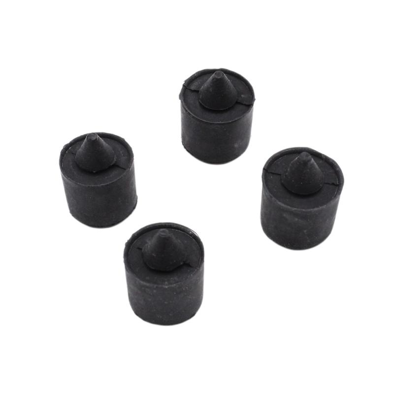 4x Vehicle 16.5mm Exterior Rubber Bumpers Set W705903S300 W705903-S300 Black for