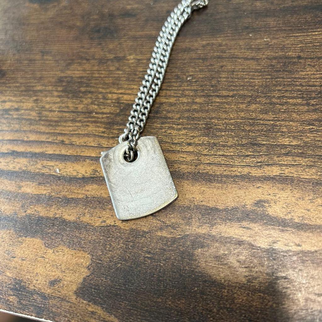 Used A Necklace Dog Tag