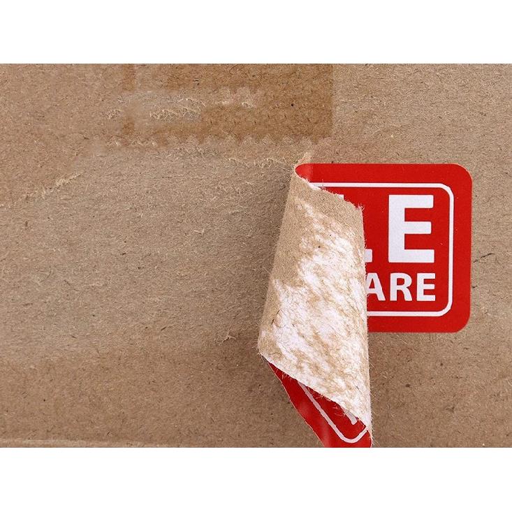 1000/500PCS English Fragile Stickers The Goods Please Handle With Care Warning Express Labels DIY Supplies