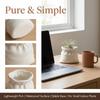3D Printed Planter Vase Multifunctional Pouch Shape Flower Pot Minimalist White Flower Vase Home Office Desk Decor