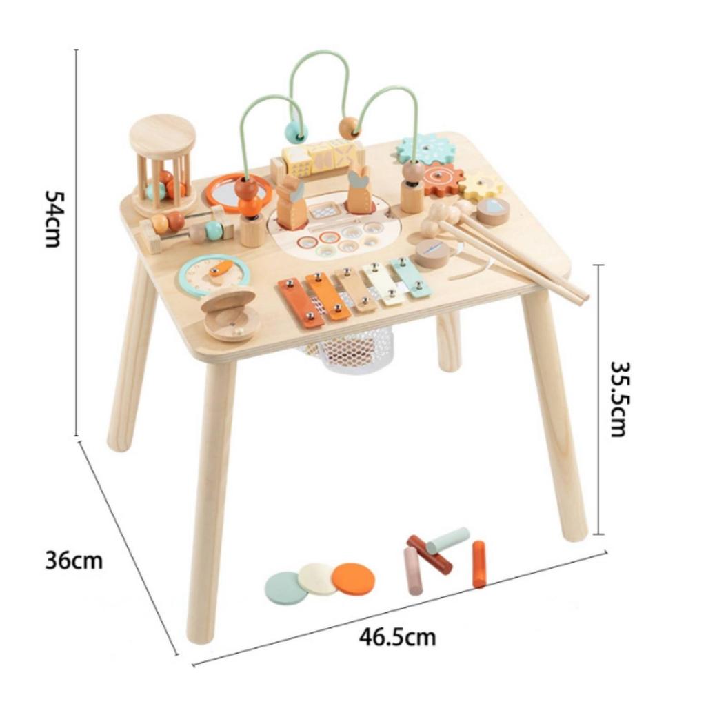 Aktiver Aktivitätstisch Multifunktionale Kindermöbel für Spielzimmer, Kinder