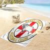 Derby County poster Beach Towel, Large Soft Quick Dry Towel for Beach Camping Swimming