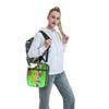Anime Digimon Adventure Palmon Lunch Bag Vintage Travel Lunch Box Print Portable Insulated Tote Food Bags