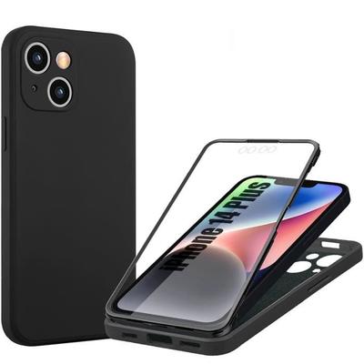Case for iPhone 14 Plus - Full Protection - Shockproof - Black - TPU - Hard