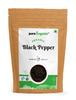 Pure Organio Organic Black Pepper Whole - Organic Black Pappercorn - Kali Mirch - NPOP Certified (200 Gm)