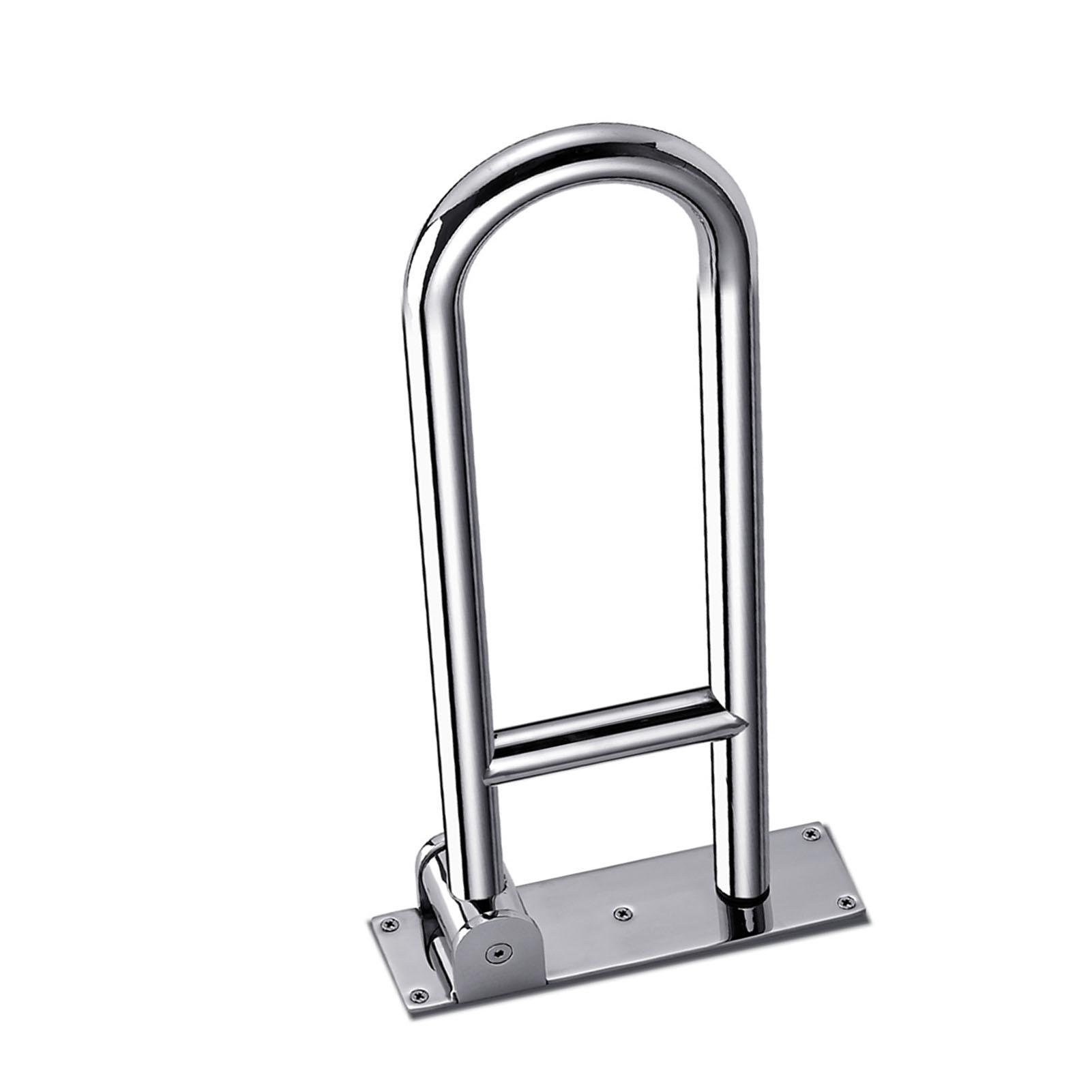 

Handicap Grab Bars Rails Easy To Install Polished Stainless Steel Bathroom Safety Rails for Seniors Elderly Disabled