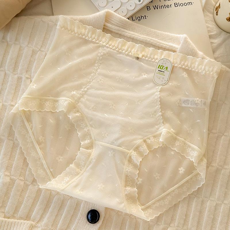 

Plus Size Women s Summer Slim New Comfortable Lace Breathable High Waist Panties XL