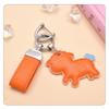 PU Leather Goat Keychain Handmade Animal Keychain Sheep keychain  Zodiac Year of the Sheep Gift