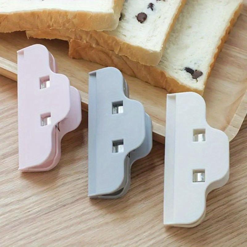 Food Bag Sealer Clips - Moisture-Proof Freshness, Ergonomic Design for Snacks, Chips, Kitchen & Pantry Storage - Pastel Colors Chip Clips