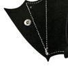 Bat Coin Purse PU Leather Bat Gothic Bag Keychain Change Purse with Foldable Wings for Shopping Travel Work School Events