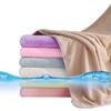 Bath Towel Solid Color Microfiber Shower Towel For Bathroom Swimming Towel Adults Kids Toalla Facial Visage Serviette Toalha
