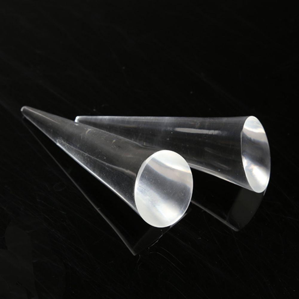 Acrylic High-Grade Ring Holder Clear Acrylic Ring Display Jewelry Display Cone Shape Transparent