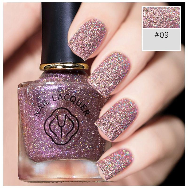 

26 цветов нового лазерного лака для ногтей Net Red Star Diamond Violet Snow Leaf Lotus Light Fish Smoke Rose Gold 09