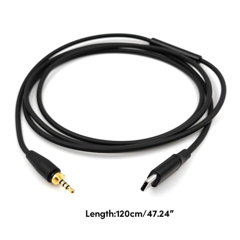 Quality Replacement Cable TYPE C To 2.5mm Cable for Urbanite On-Ear XL Headphones Wire Enjoy Clear Sound DAC Chip