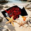 Custom Name Personalized The Evil Dead Print Beach Towel, for Trip Camping Beach Party Home Decor, Birthday Gift for Family & Friends