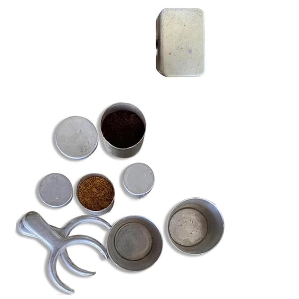 

Camping Cups Set Stainless Steel Collectible Ornament Collectors Camping Coffee Maker for Camping Trips Travel Ceremony Kitchen