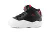 B'Loyal Abrasion Resistant Mid Top Toddler Shoes Black Red Infant And Toddler CK1427-016