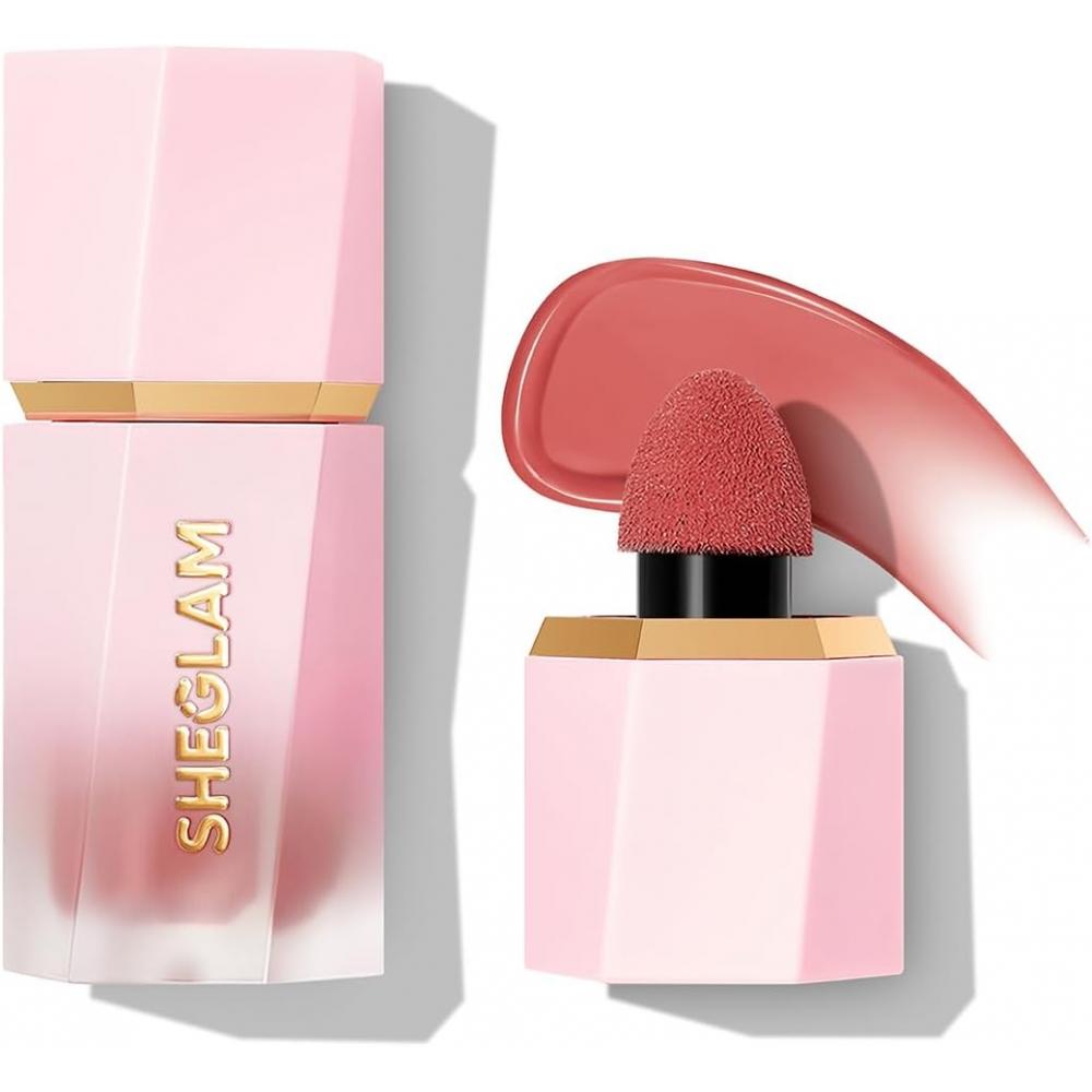 Sheglam Seagram Color Bloom Жидкие румяна Текстура макияжа Розовый Ритуал Розовый Ритуал