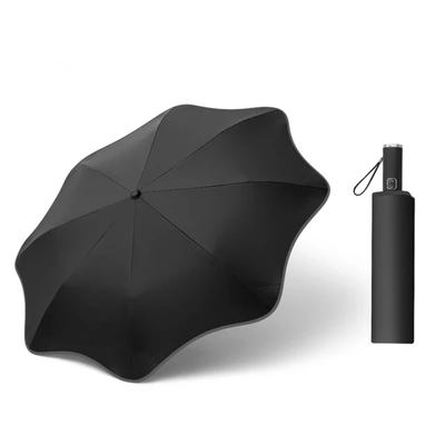 UV Protection Automatic Business Umbrella 3 Fold Male and Female Parasol Sun Umbrella Rain Female Windproof Luxury Male Umbrella