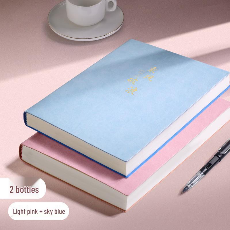 Extra Thick Leather Notebook for Postgraduate Exams – Large and Durable