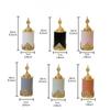 European Metal Ceramic Incense Holder Handheld Incense Burner Gold Gold Pagoda Light Luxury Desktop Decoration Exquisite Gift