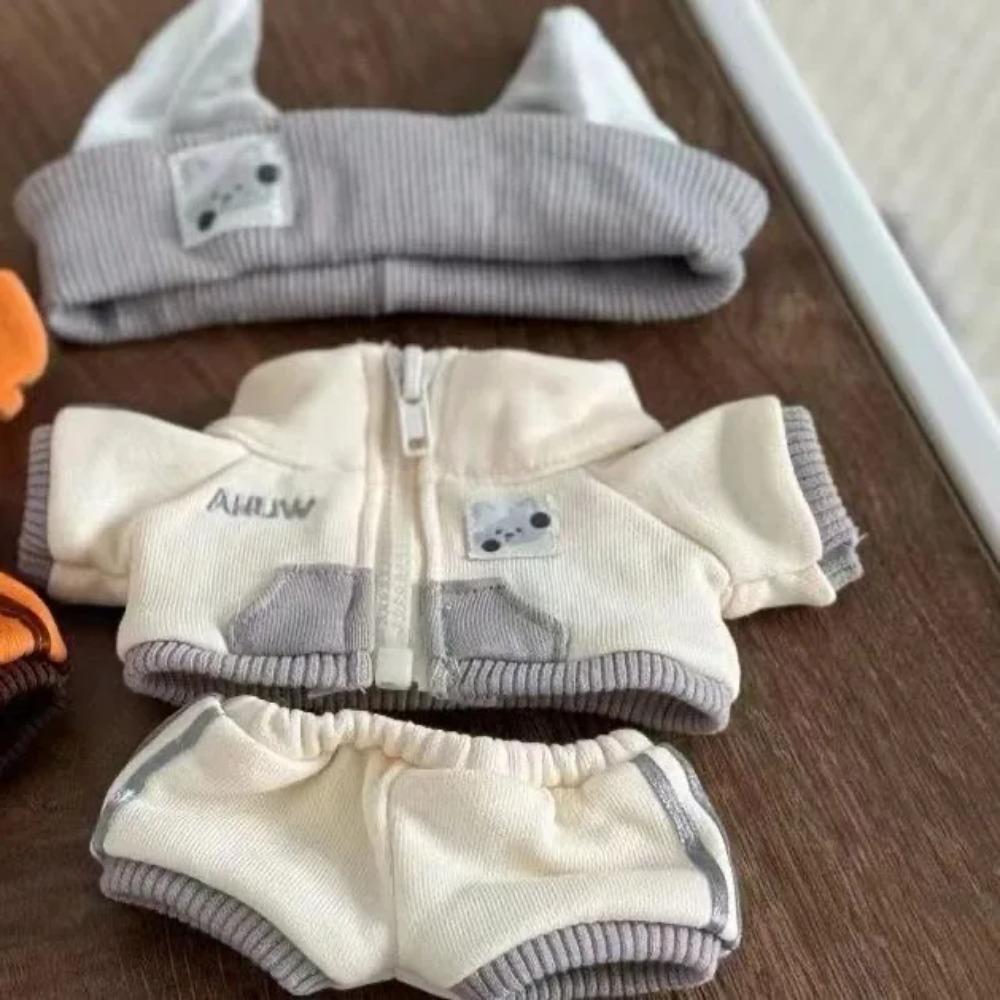 Cotton Doll 20cm Dress Replacement Set Cute No Attribute Doll Little Fox and Little Wolf Clothes