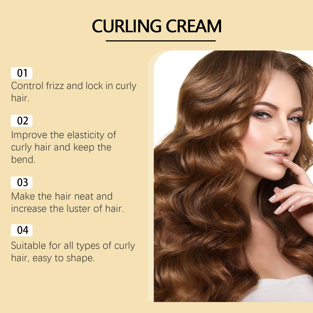 Hoegoa Moroccan Nourishing Curl Cream Gentle Formula For Soft Natural Hair Care