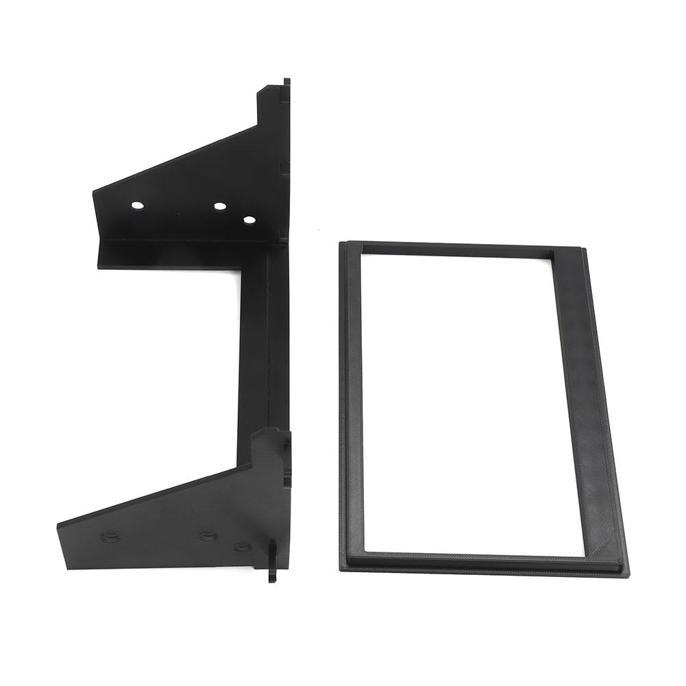Double Din Head Unit Bezel Radio Frame Decoration Cover For Mazda Miata 1990-1997 Fits 7 Atoto Radio Black ABS Plastic