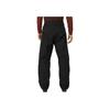 Salomon Solid Color Mid Waist Button Straight Casual Pants Men bottoms Black LC2305400