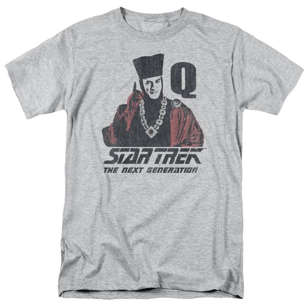 Star Trek - Q Point - Unisex Short Sleeve Children s T-shirt - Gray 100