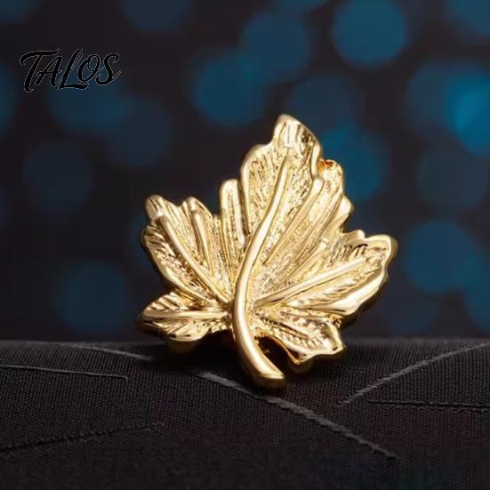 Cast Alloy Lapel Pin Vintage Embossed Pattern Pin, Zinc Suit Polished Edge Metal Button Collar for Men Formal Corsage Coat Decoration 3D