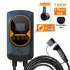 32A Electric Vehicle Car Charger EVSE Wallbox Wallmount 7.6/11/22KW Type2 Cable IEC62196 APP Control EV Charging Station