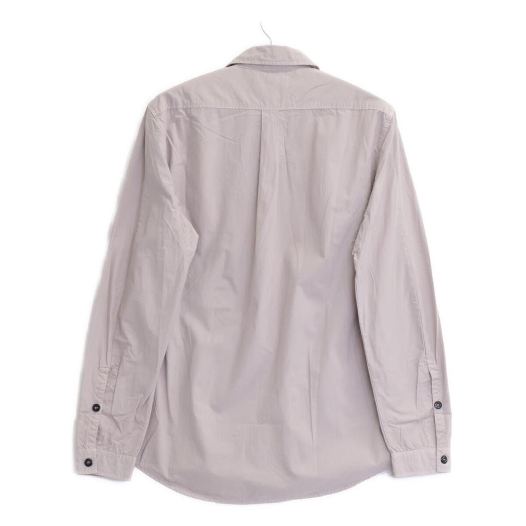 STONE ISLAND 671511101 One-point embroidered shirt tops M beigeUsed