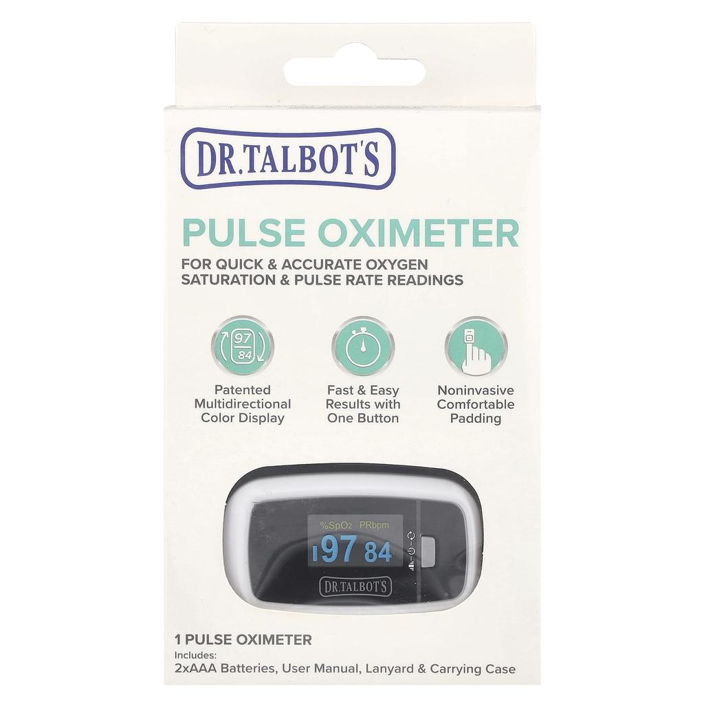 Dr. Talbot's Pulzní oxymetr, 4 ks