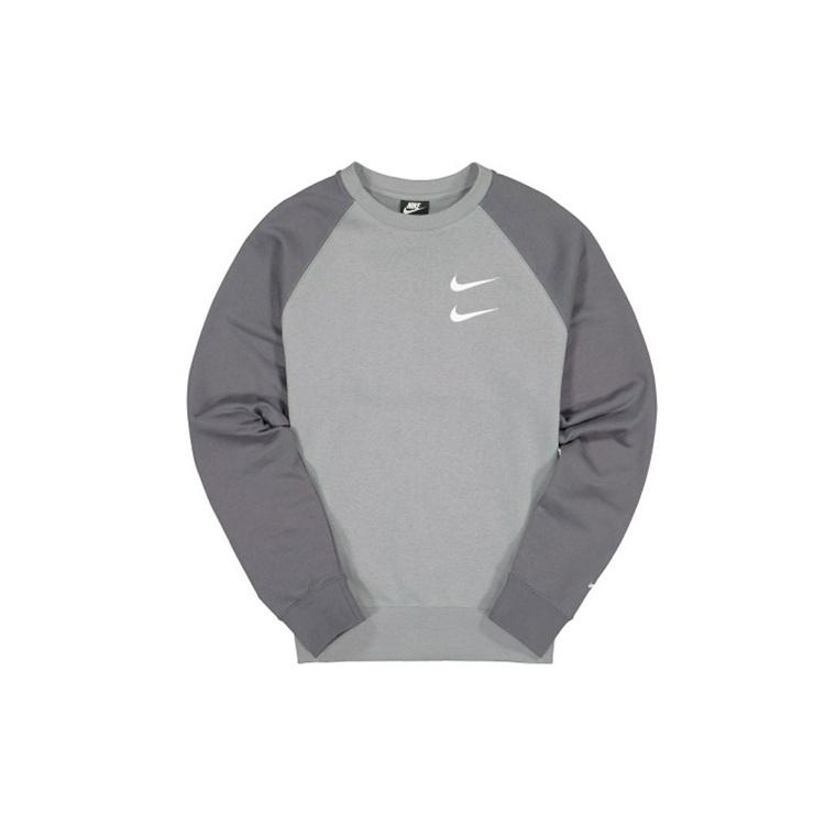 Men s Nike Casual Round Neck Long Sleeves Gray CJ4872-073 XL