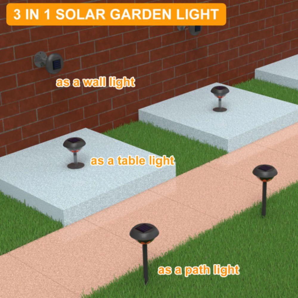 IP65 Waterproof Solar Garden Light Auto On/Off Solar Powered Solar Outdoor Lights Projection Light LED Light LED Garden Lighting