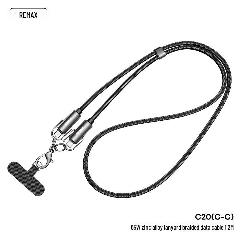 

Remax 65W плетеный кабель Type-C для быстрой зарядки устройств Apple