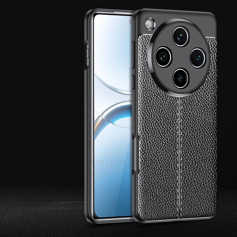 For OPPO Find X8 Pro Case Cover OPPO Find X8 Pro Capas New Shockproof Phone Bumper Back Soft TPU Leather Fundas OPPO Find X8 Pro