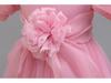 Girls' Princess Dress - European & American Floral Birthday Gown, High-End Host and Piano Performance Costume