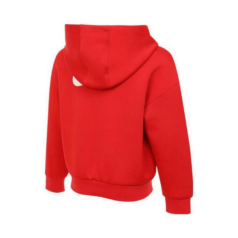 Nike Hoodie Pullover Long Sleeve Kids Tops Red IH0982-657