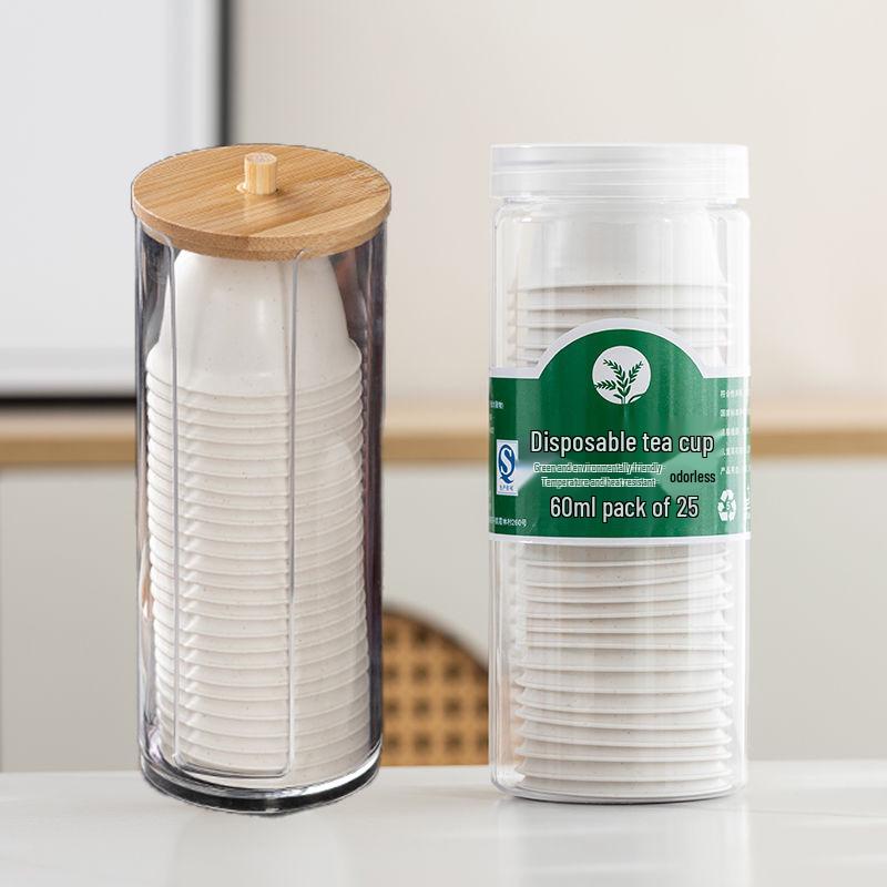 Eco-friendly Thickened Rice Husk Tea Cup for Gongfu and Guest Reception, High-grade and High Temperature Resistant