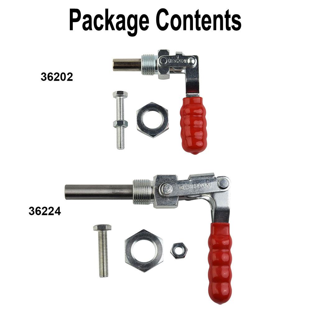 New 1pcs Capacity Clamps Holding Toggle Hand Heavy Holder Kit Push Release 3 Sizes Tool Galvanized Quick 36202